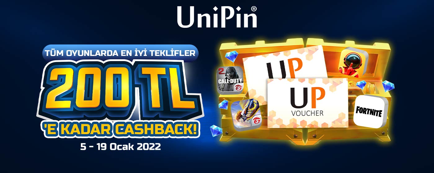 UniPin Voucher New Year Cashback